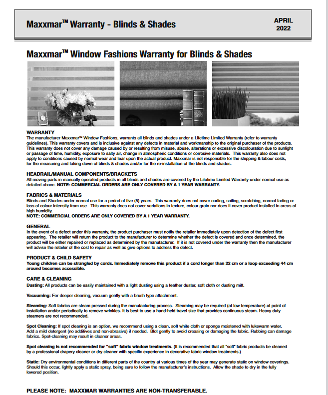 Roman Shades - 48x60 in