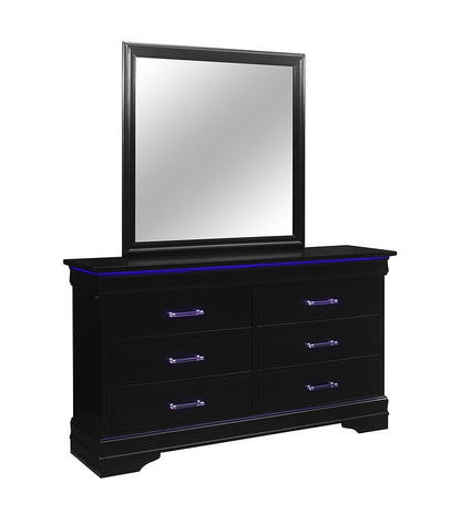 Isabella Charlie Black Bedroom Set
