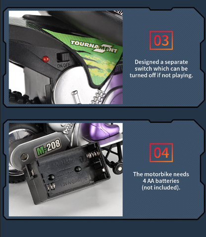 Stunt  motorcycle (hand  remote  control) Model 1