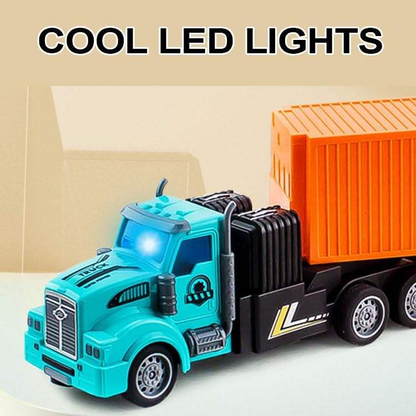 1：48 Scale four function light remote control container trailer