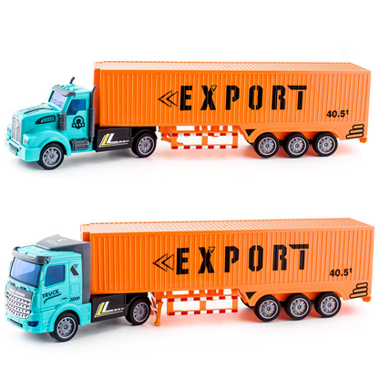 1：48 Scale four function light remote control container trailer