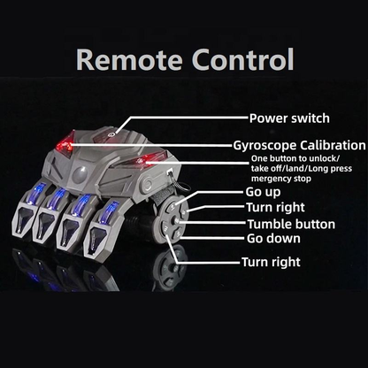Stunt  Aircraft (Hand Remote Control) Model 3
