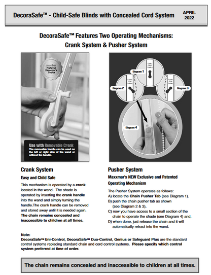 Roman Shades - 48x60 in
