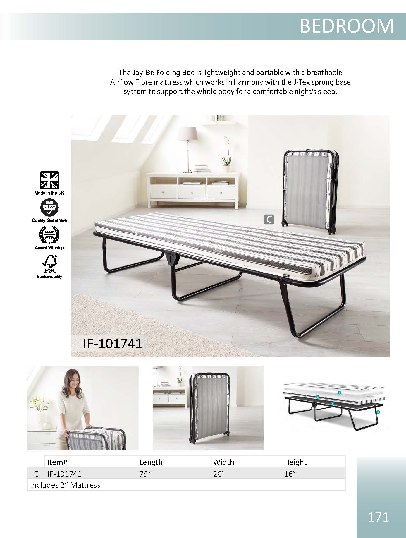 IF-101741 FOLDING BEDS