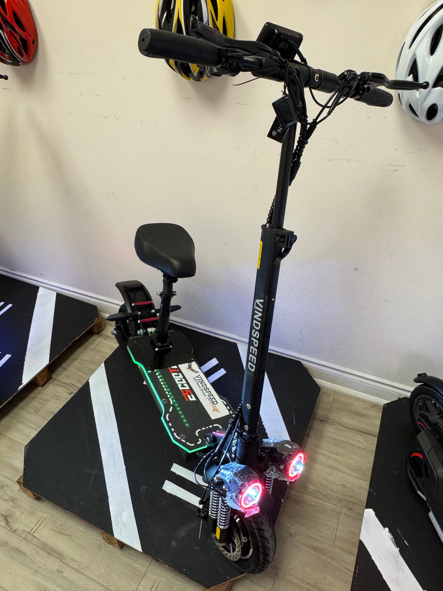 Off Road Beast Electric Scooter 65 - 70 Km/hr with Free Helmet