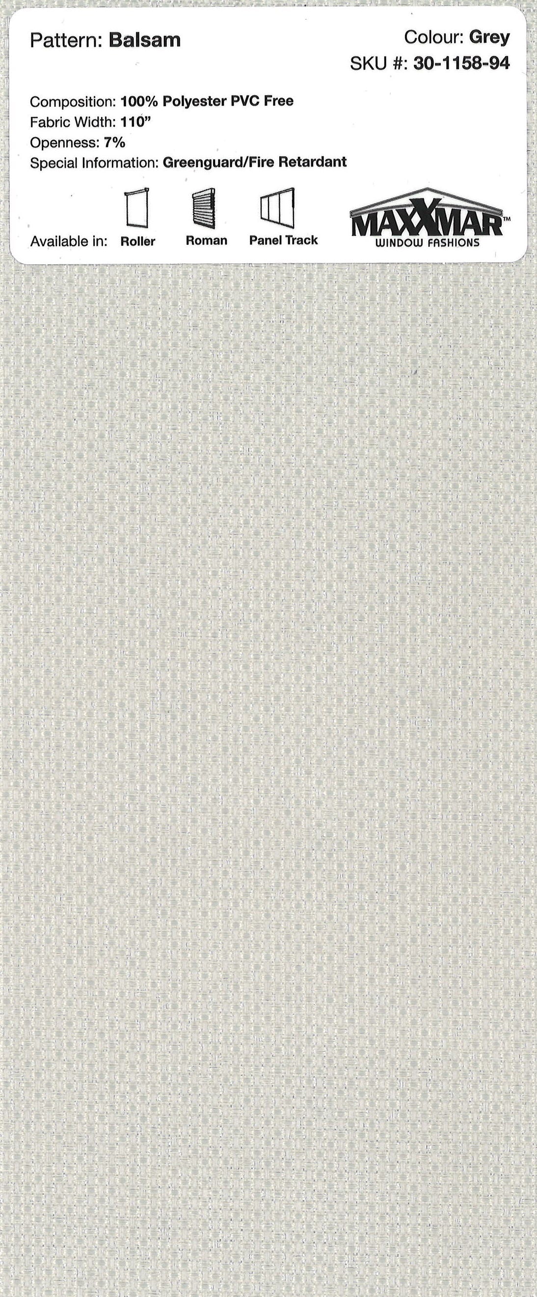 Roller Blinds EcoFlex Tender 48x60 inch