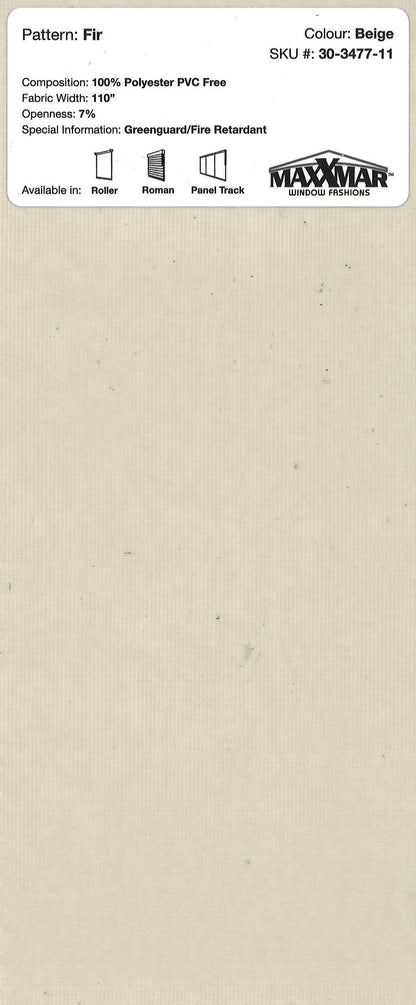 Roller Blinds EcoFlex Tender 48x60 inch