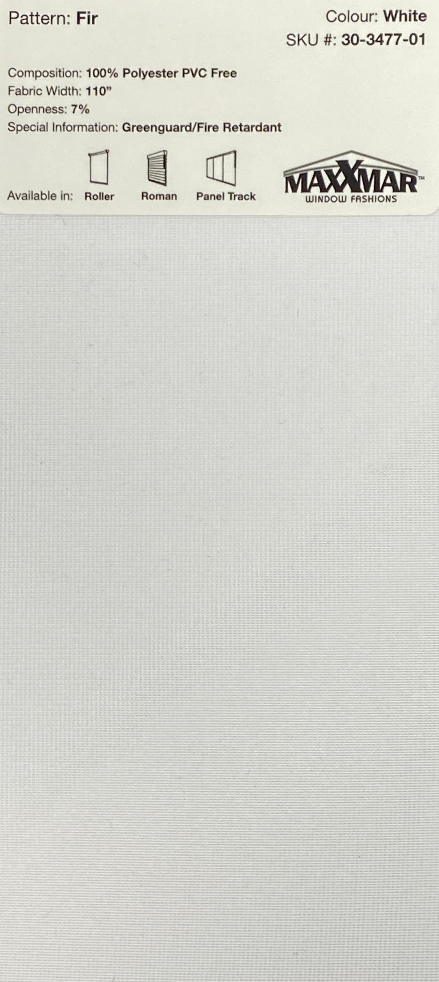 Roller Blinds EcoFlex Tender 48x60 inch