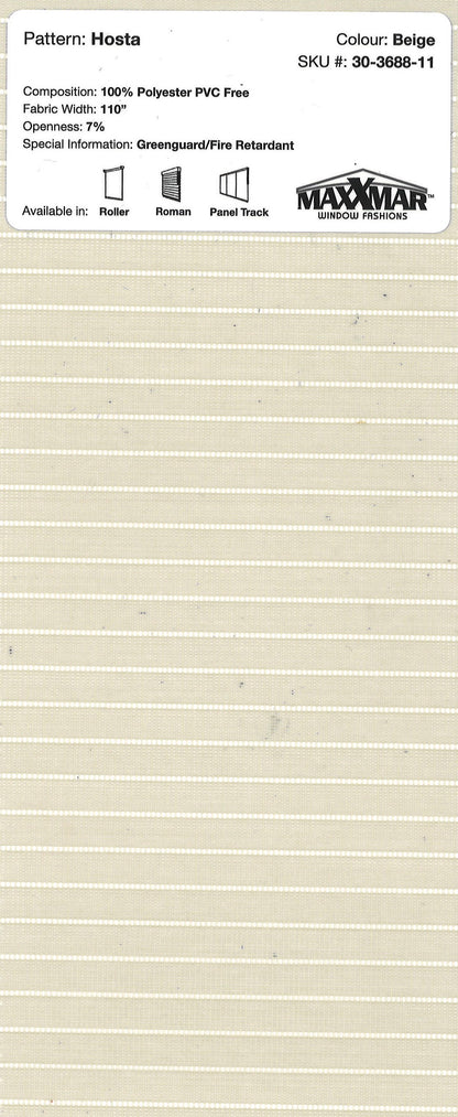 Roller Blinds EcoFlex Tender 48x60 inch