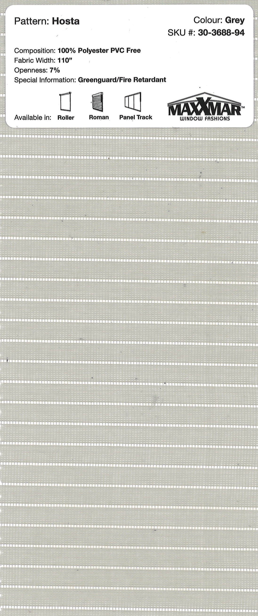 Roller Blinds EcoFlex Tender 48x60 inch