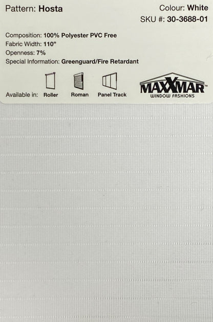 Roller Blinds EcoFlex Tender 48x60 inch