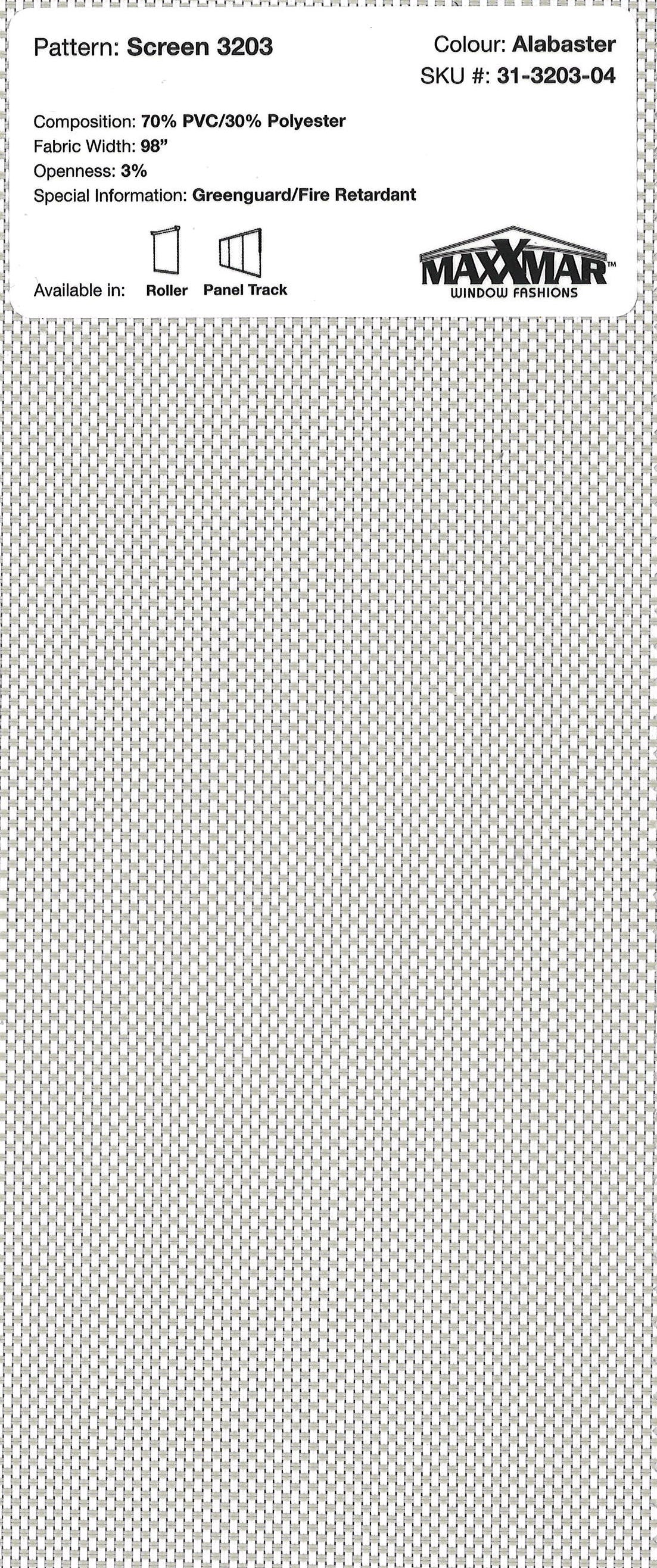 Roller Blinds EcoFlex Tender 48x60 inch