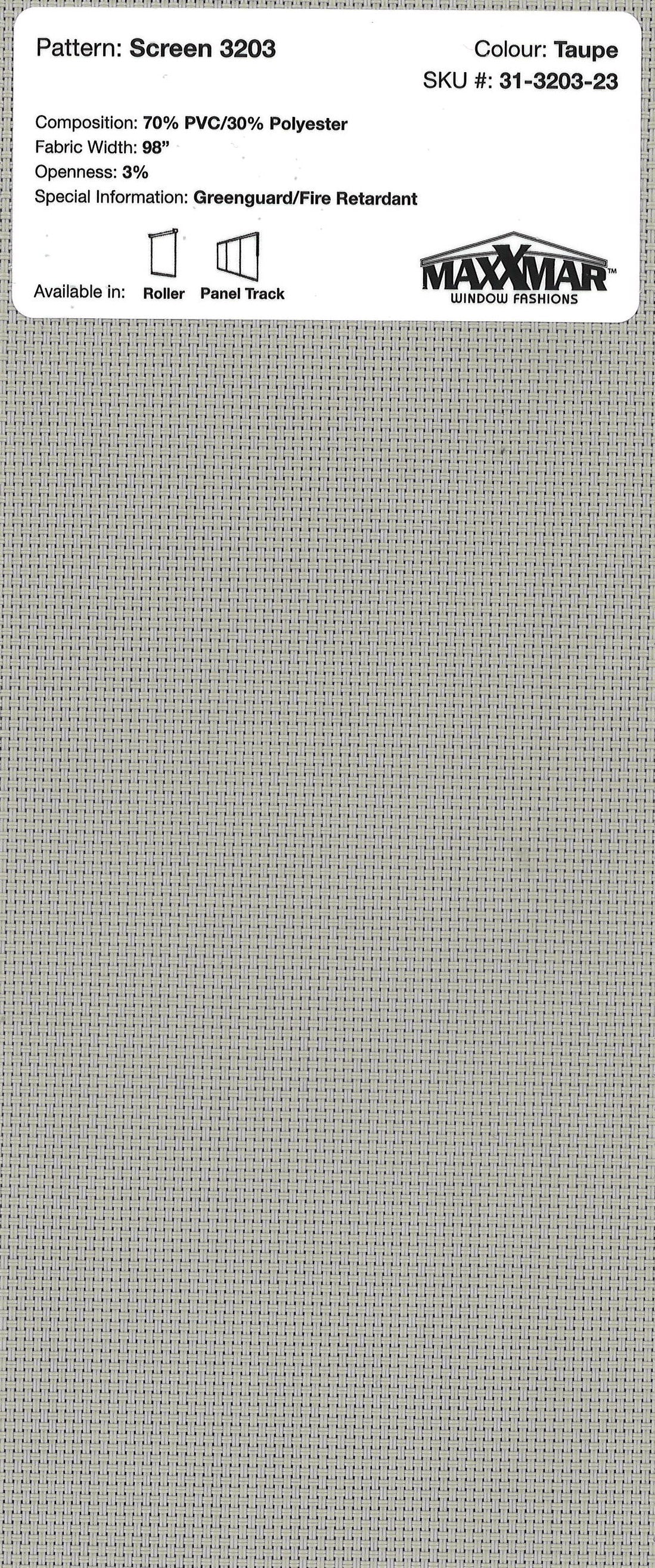 Roller Blinds EcoFlex Tender 48x60 inch