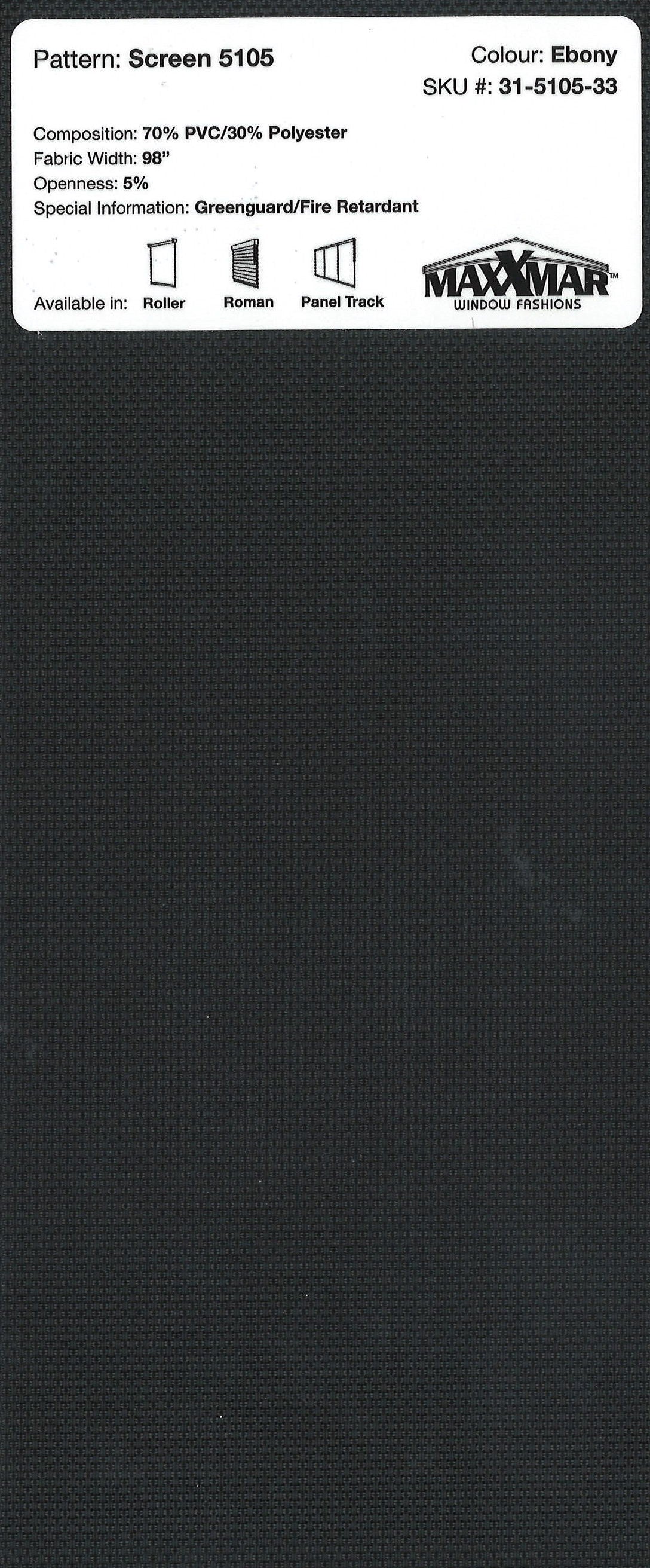 Roller Blinds EcoFlex Tender 48x60 inch