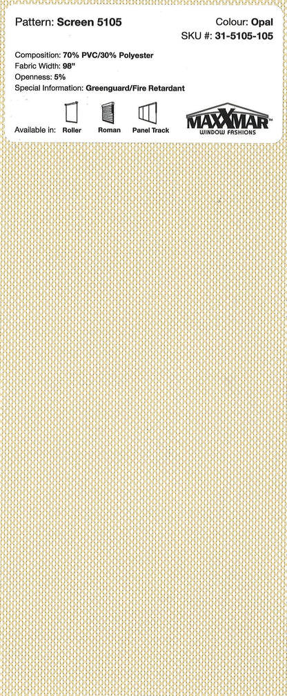 Roller Blinds EcoFlex Tender 48x60 inch