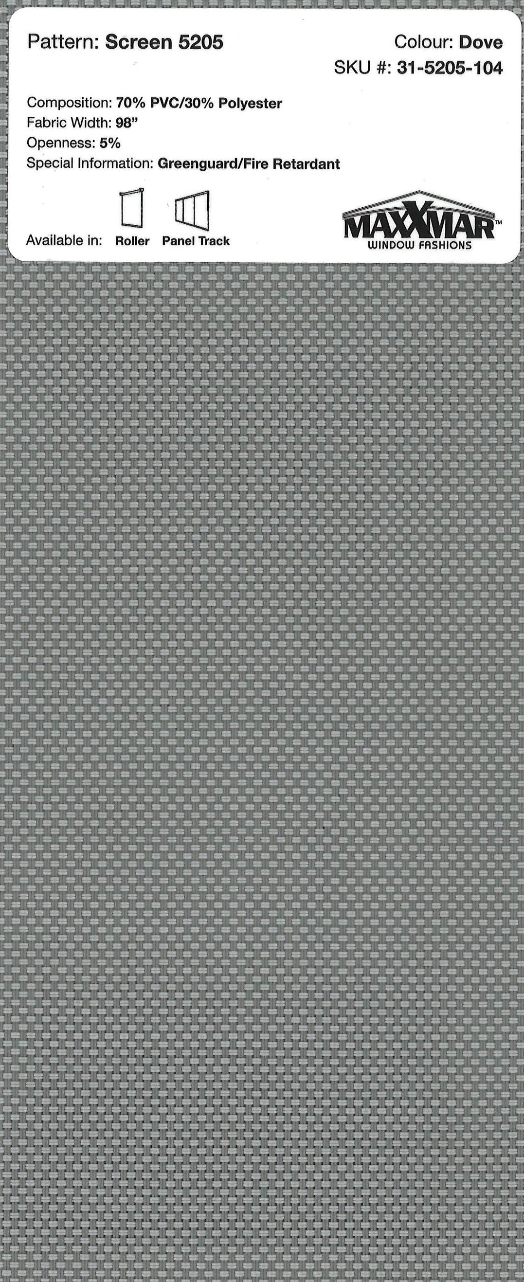 Roller Blinds EcoFlex Tender 48x60 inch