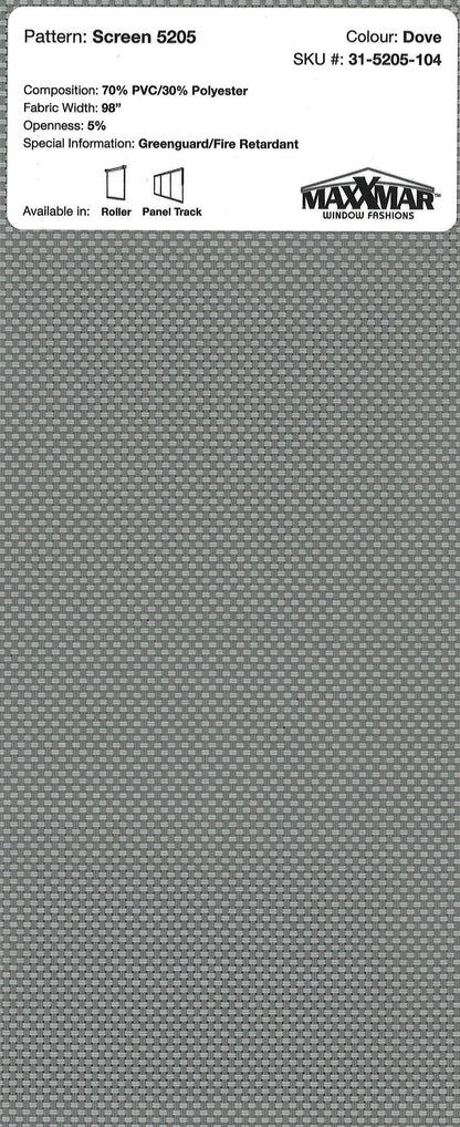 Roller Blinds EcoFlex Tender 48x60 inch