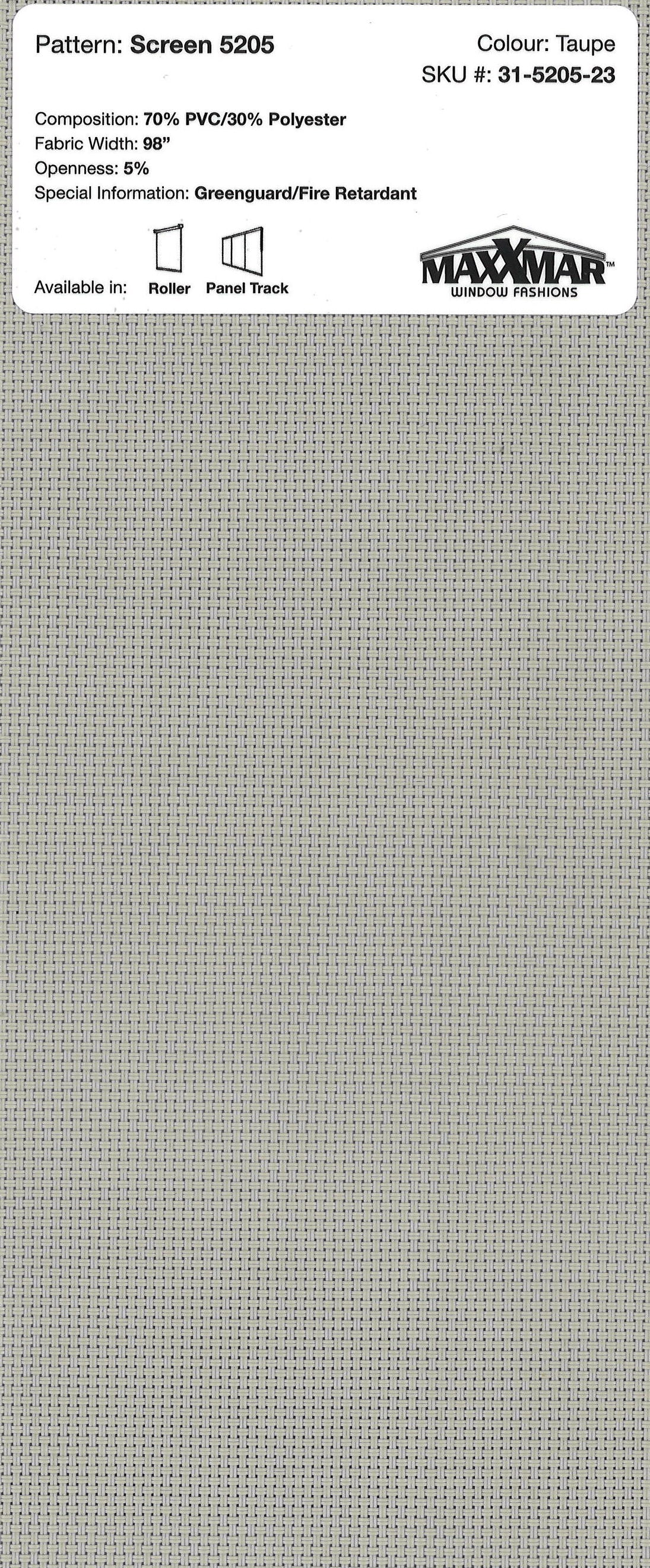 Roller Blinds EcoFlex Tender 48x60 inch