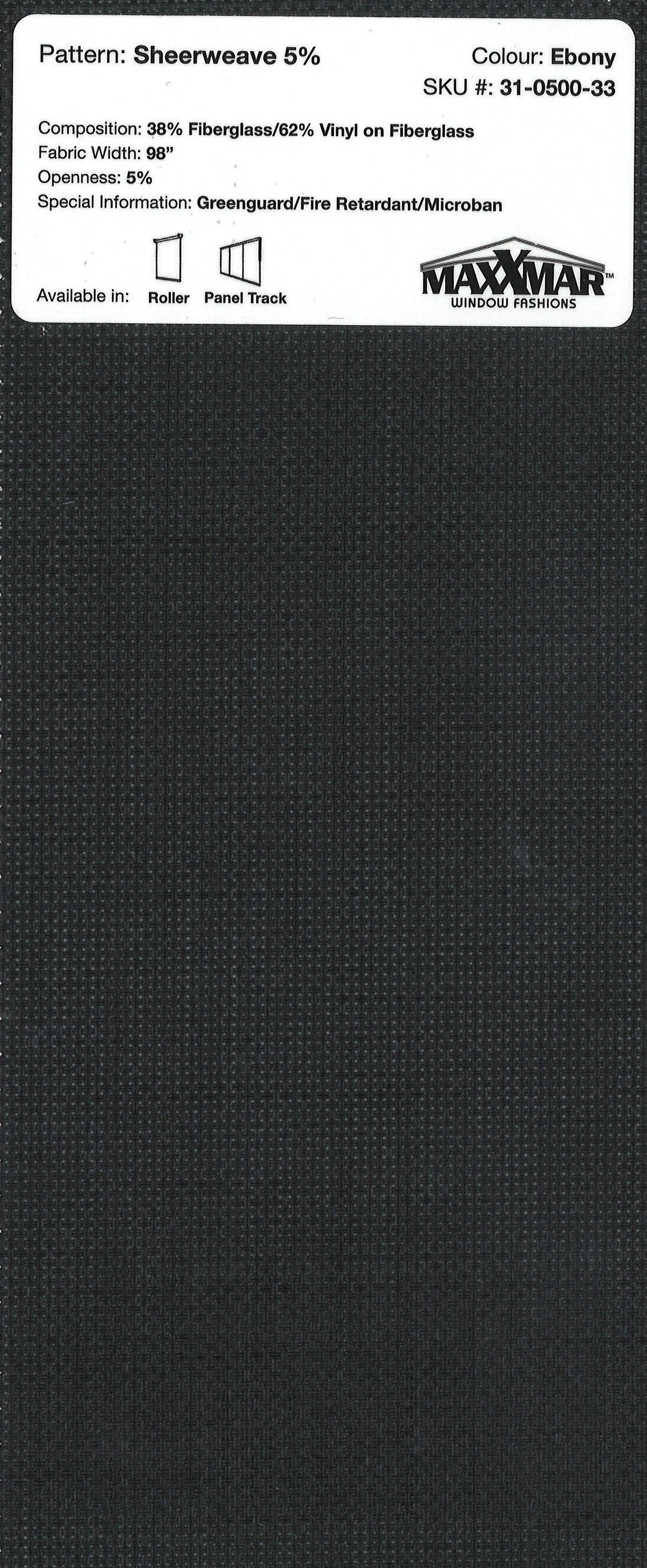 Roller Blinds EcoFlex Tender 48x60 inch