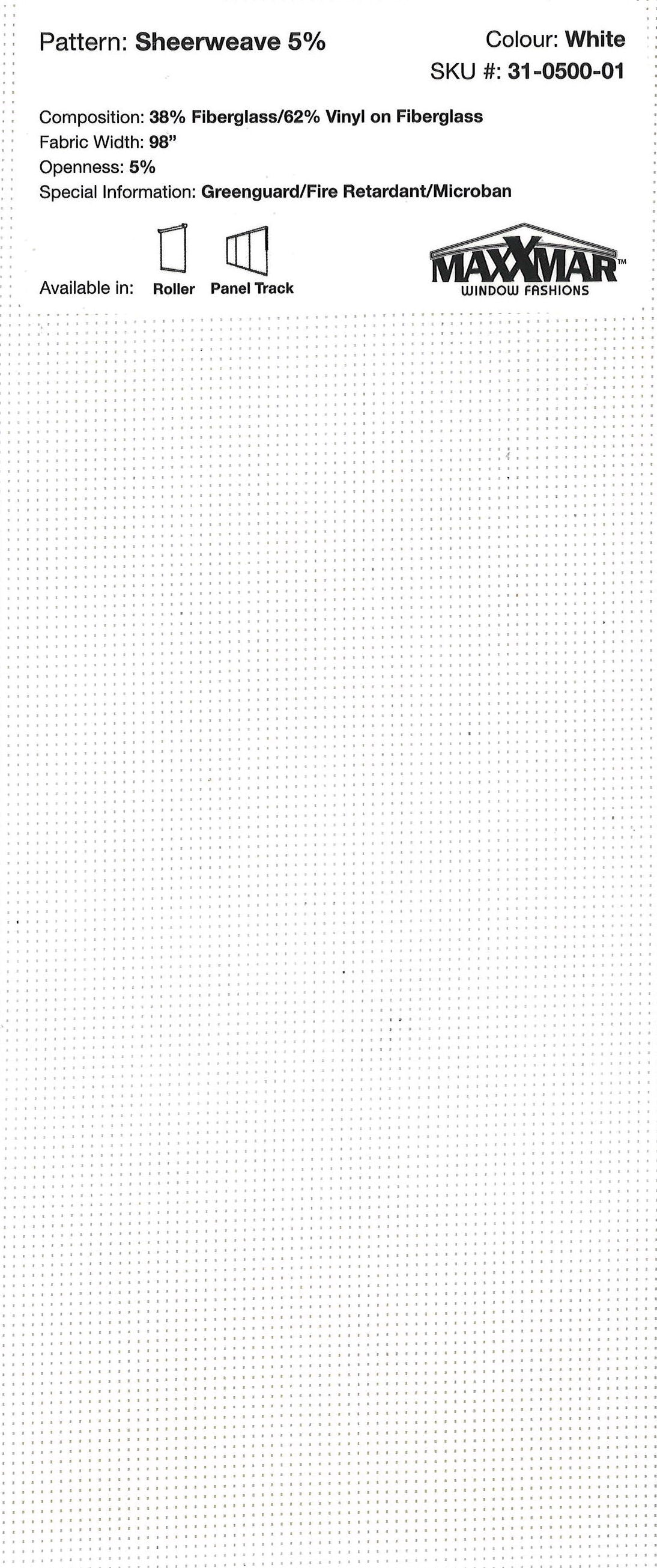 Roller Blinds EcoFlex Tender 48x60 inch