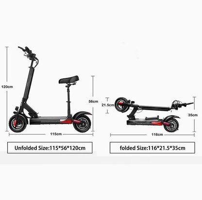 Adventure X Electric Scooter 40- 45 Km/hr Best Deal with Free Helmet
