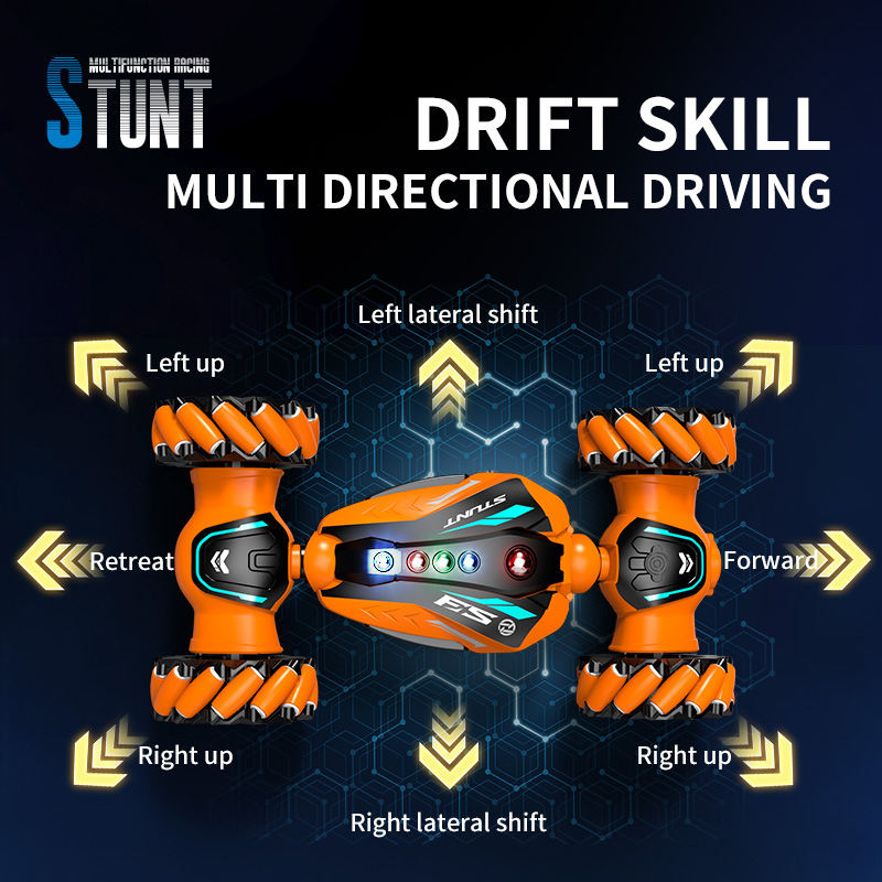 Stunt  Cars (Hand Remote Control) Model 2