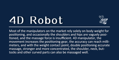 Luxury Shiatsu 4D Massage Chair Black