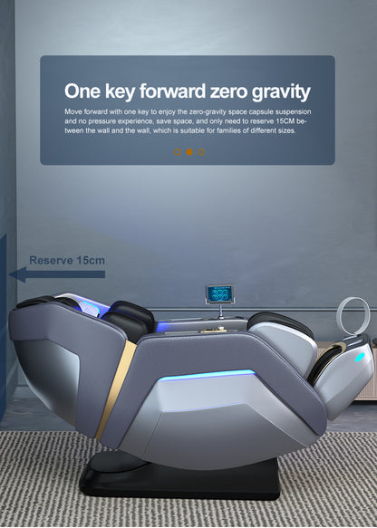 Luxury Shiatsu 4D Massage Chair Black