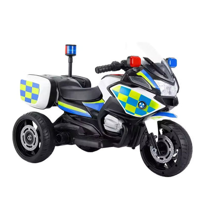 Polizee Three Wheel Kids Ride on Motorbike